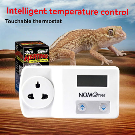 Climbing pet cold-blooded animal intelligent thermostat temperature controller pet reptile feeding digital display electronic temperature control socket thermostat switch