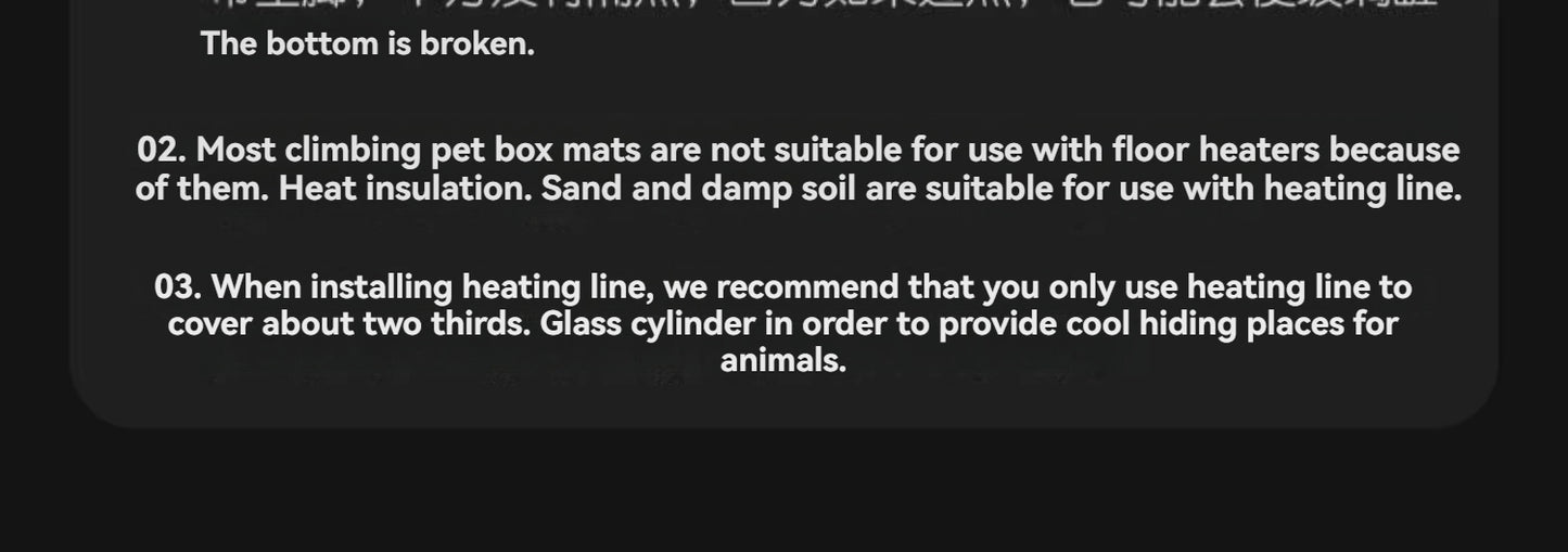 Climbing pet cold-blooded amphibious pet waterproof constant temperature heating line lizard palace box hamster hedgehog honey bag squirrel climbing pet climbing box wooden box