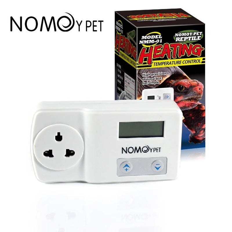 Climbing pet cold-blooded animal intelligent thermostat temperature controller pet reptile feeding digital display electronic temperature control socket thermostat switch